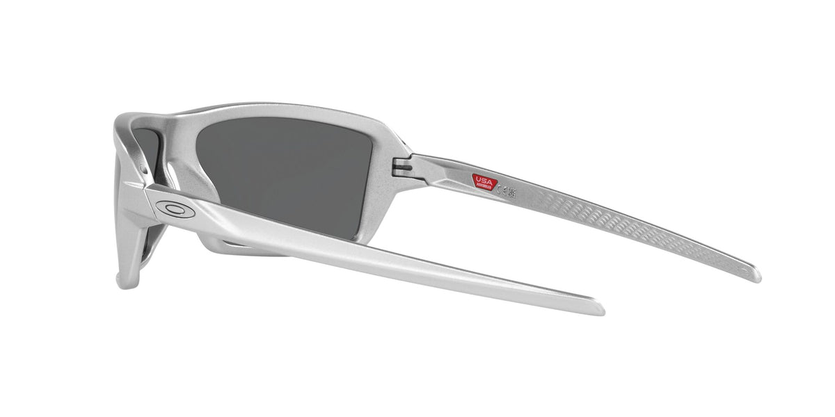 OO 9129 Oakley Cables X-Silver / Prizm Black Polarised 63 63 / Plastic / Plastic
