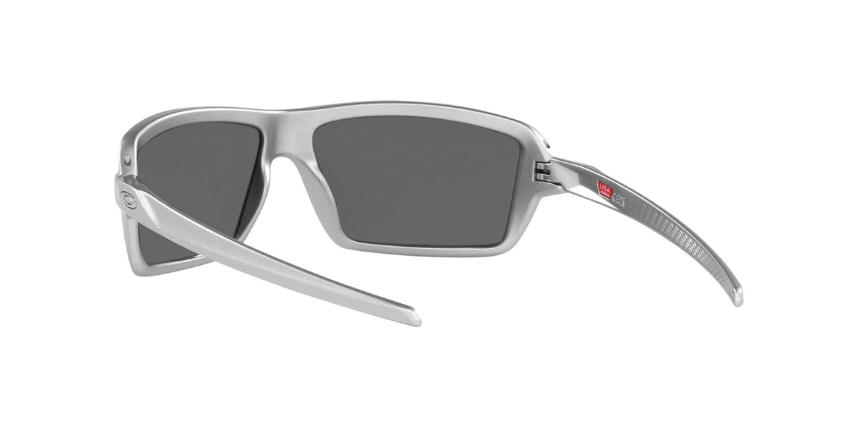 OO 9129 Oakley Cables X-Silver / Prizm Black Polarised 63 63 / Plastic / Plastic