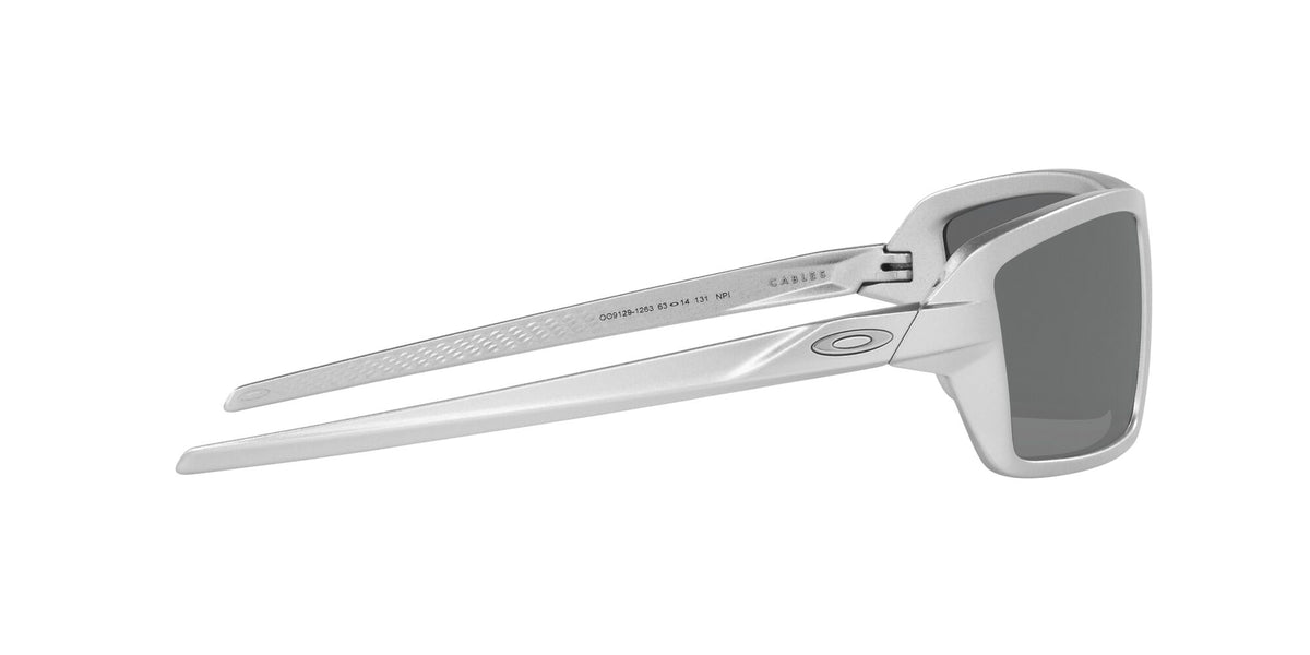 OO 9129 Oakley Cables X-Silver / Prizm Black Polarised 63 63 / Plastic / Plastic