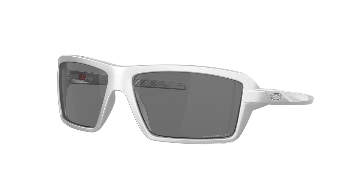 OO 9129 Oakley Cables X-Silver / Prizm Black Polarised 63 63 / Plastic / Plastic