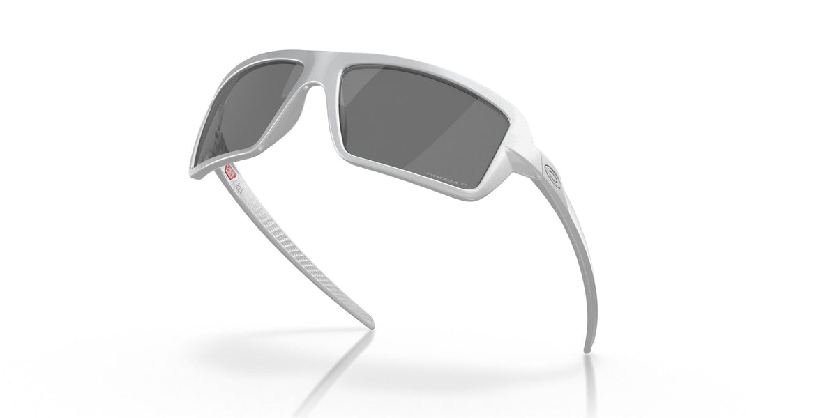 OO 9129 Oakley Cables X-Silver / Prizm Black Polarised 63 63 / Plastic / Plastic