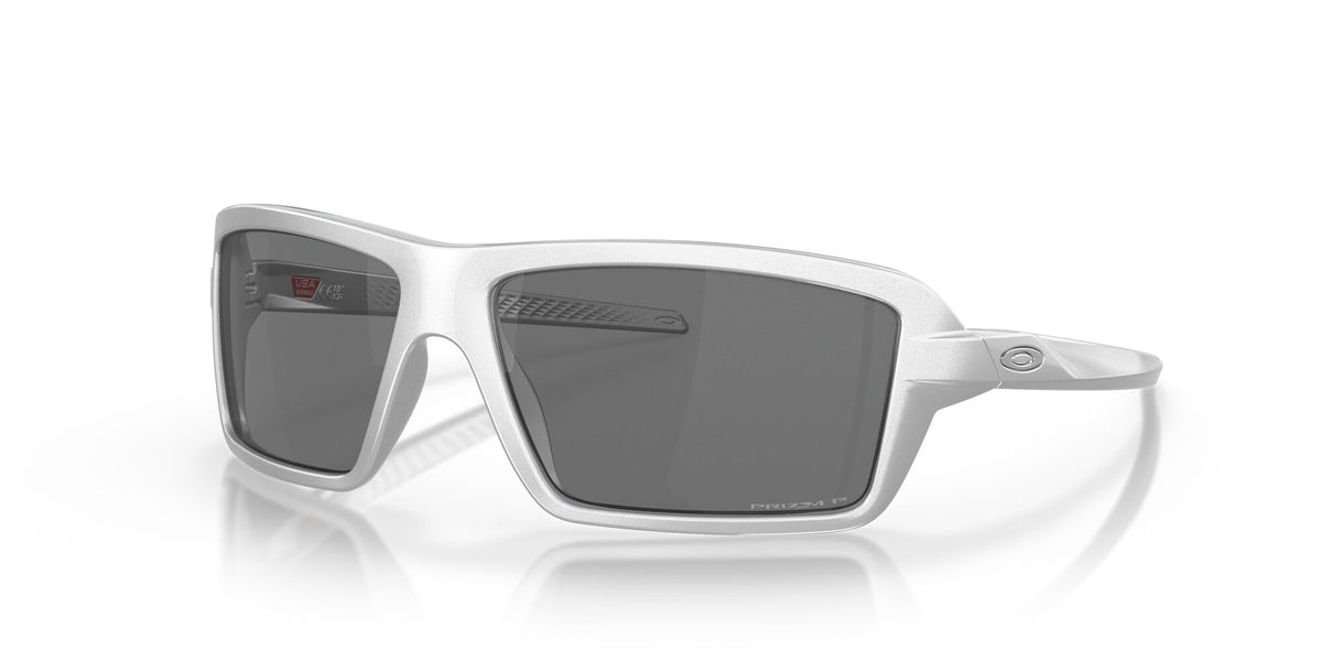 OO 9129 Oakley Cables X-Silver / Prizm Black Polarised 63 63 / Plastic / Plastic