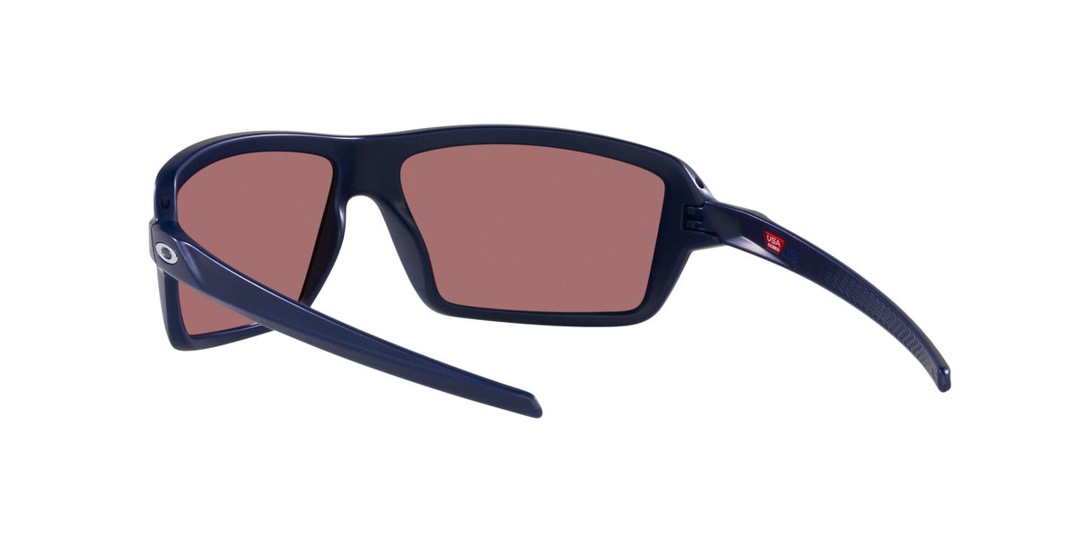 Oakley Cables 0OO9129 912913 63 Matte Navy / Prizm Deep Water Polarized 63 / Plastic / Plastic