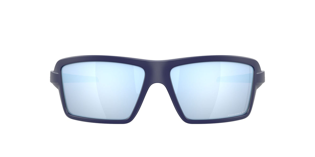 Oakley Cables 0OO9129 912913 63 Matte Navy / Prizm Deep Water Polarized 63 / Plastic / Plastic