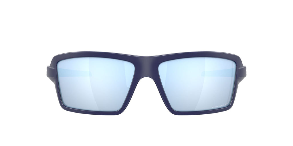 Oakley Cables 0OO9129 912913 63 Matte Navy / Prizm Deep Water Polarized 63 / Plastic / Plastic