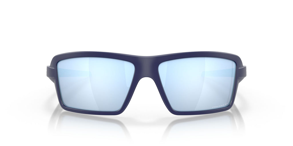 Oakley Cables 0OO9129 912913 63 Matte Navy / Prizm Deep Water Polarized 63 / Plastic / Plastic