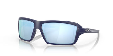 Oakley Cables 0OO9129 912913 63 Matte Navy / Prizm Deep Water Polarized 63 / Plastic / Plastic
