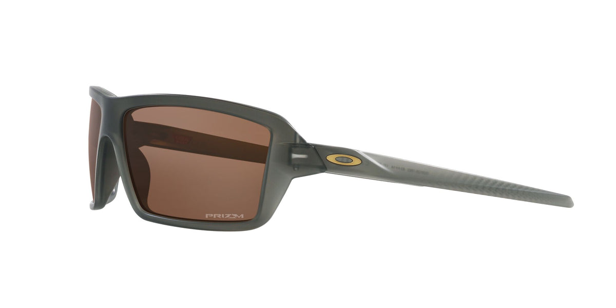 Oakley Cables 0OO9129 912915 63 Matte Grey Smoke / Prizm Tungsten 63 / Polycarbonate / O_matter / Injected