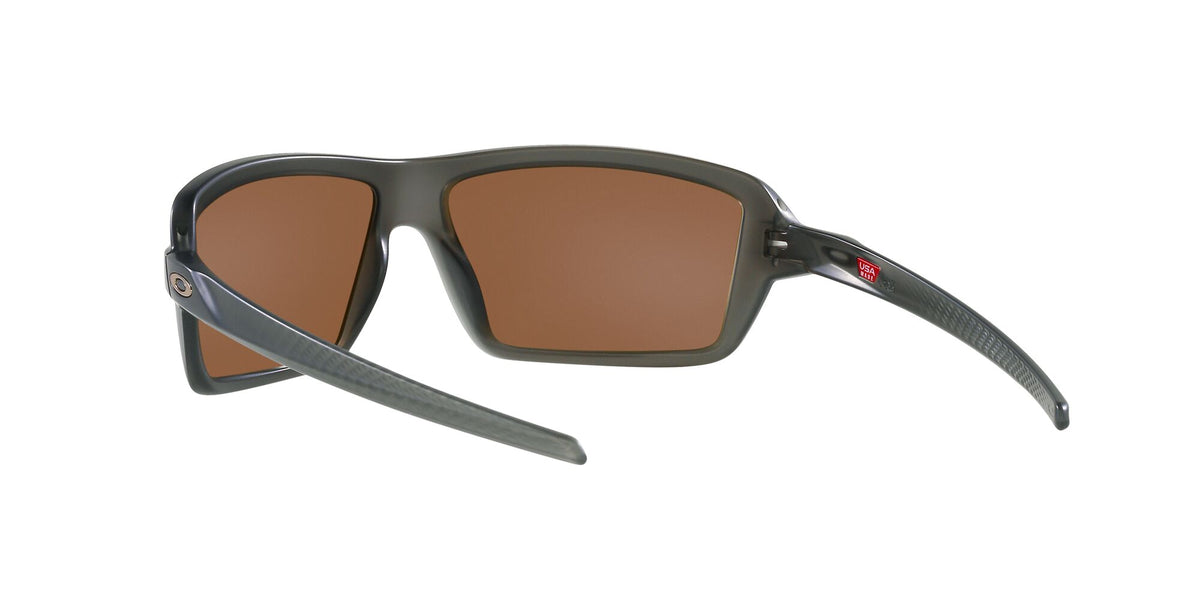 Oakley Cables 0OO9129 912915 63 Matte Grey Smoke / Prizm Tungsten 63 / Polycarbonate / O_matter / Injected