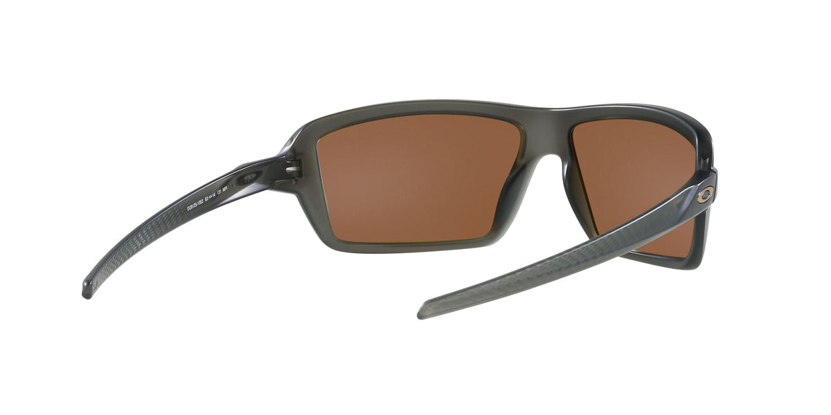 Oakley Cables 0OO9129 912915 63 Matte Grey Smoke / Prizm Tungsten 63 / Polycarbonate / O_matter / Injected