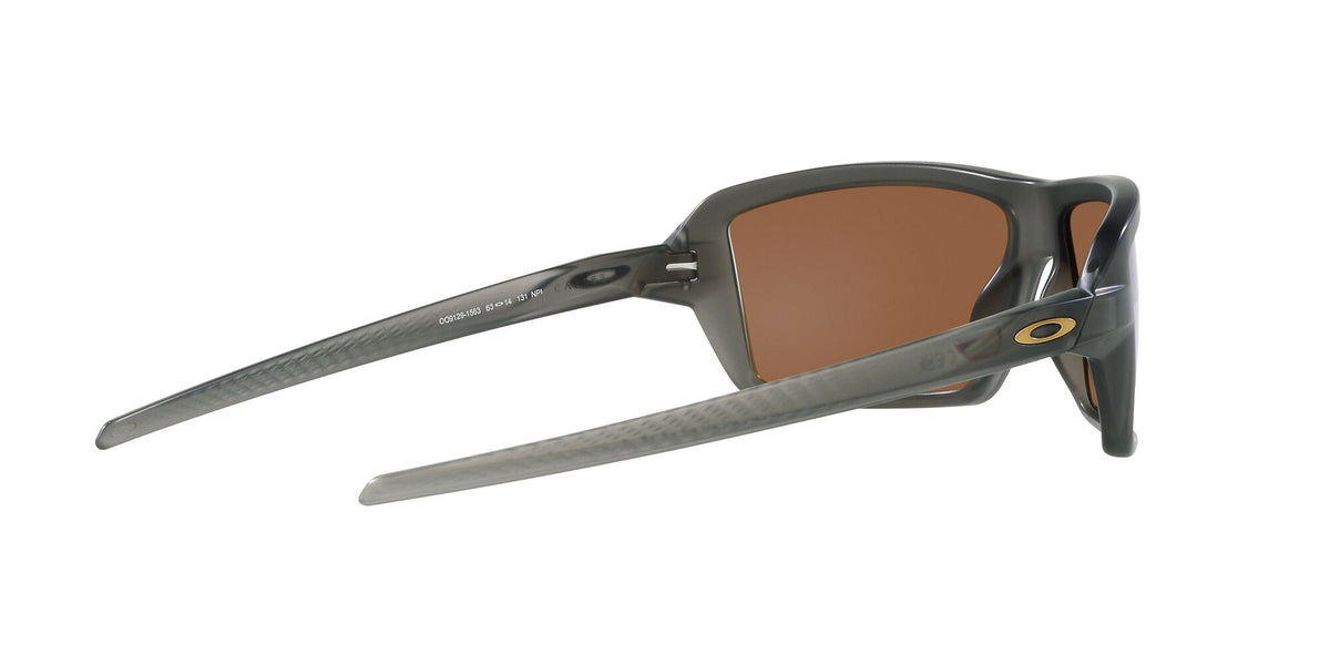 Oakley Cables 0OO9129 912915 63 Matte Grey Smoke / Prizm Tungsten 63 / Polycarbonate / O_matter / Injected