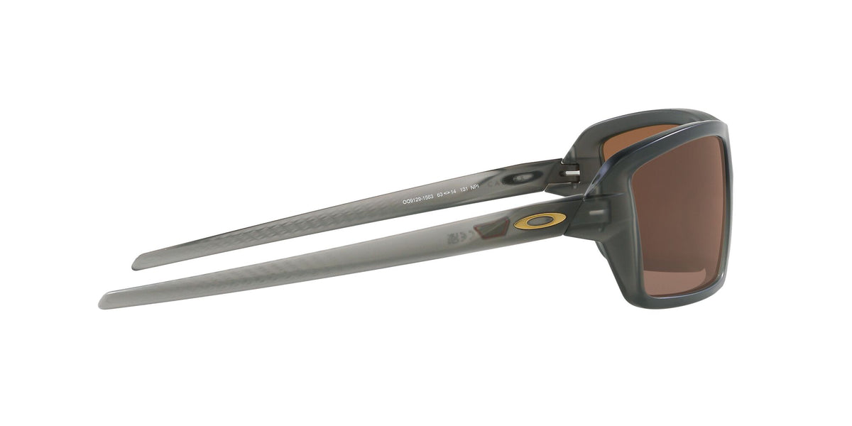 Oakley Cables 0OO9129 912915 63 Matte Grey Smoke / Prizm Tungsten 63 / Polycarbonate / O_matter / Injected