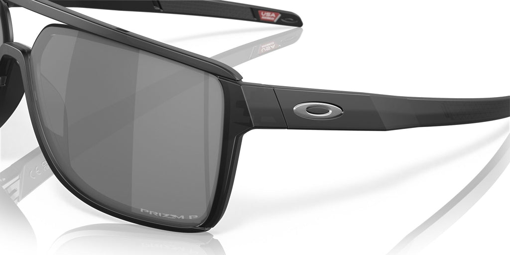 Oakley Castel 0OO9147 914702 63 Matte Black Ink / Prizm Black Polarized 63 / Plastic / Plastic
