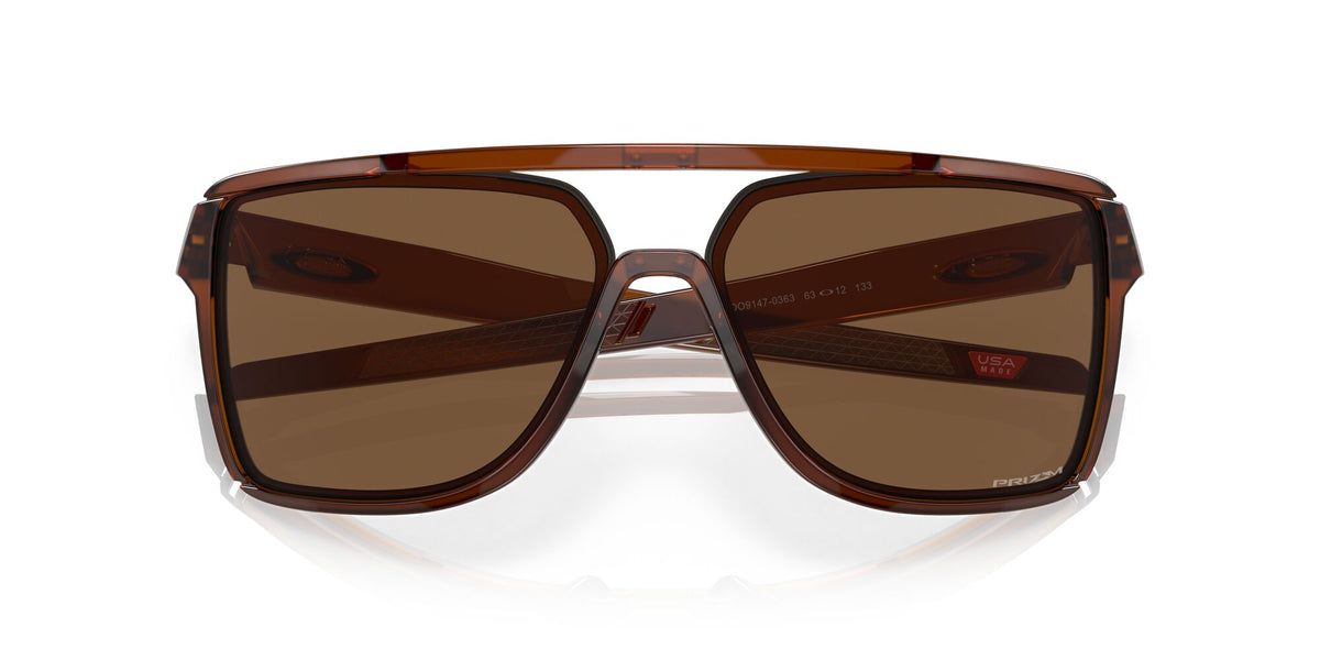 Oakley Castel 0OO9147 914703 63 Rootbeer / Prizm Bronze 63 / Plastic / Plastic