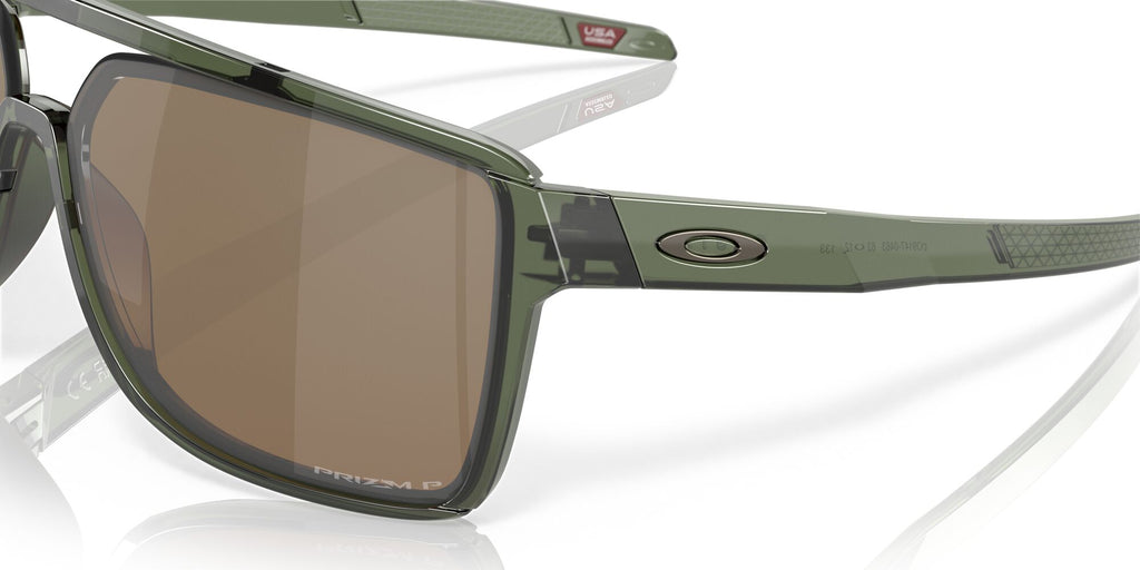 Oakley Castel 0OO9147 914704 63 Olive Ink / Prizm Tungsten Polarized 63 / Plastic / Plastic