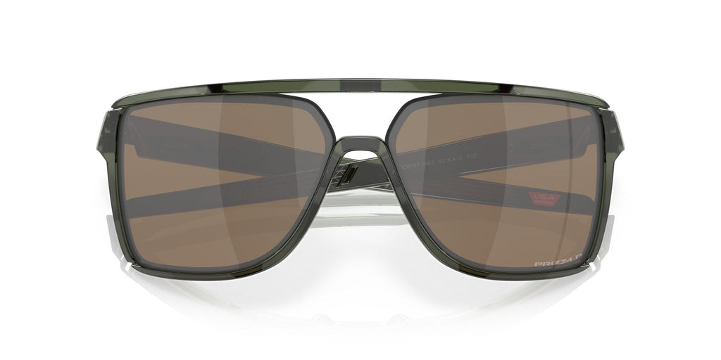 Oakley Castel 0OO9147 914704 63 Olive Ink / Prizm Tungsten Polarized 63 / Plastic / Plastic
