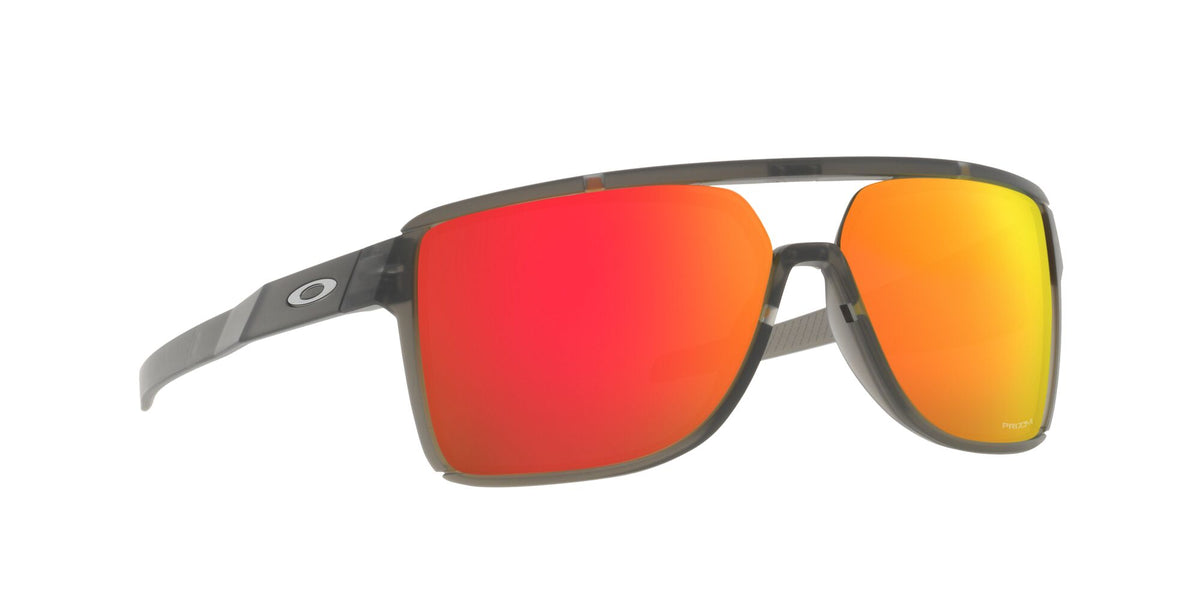 Oakley Castel 0OO9147 914705 63 Matte Grey Smoke / Prizm Ruby 63 / Plastic / Plastic