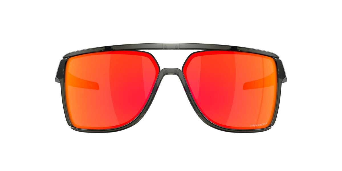 Oakley Castel 0OO9147 914705 63 Matte Grey Smoke / Prizm Ruby 63 / Plastic / Plastic