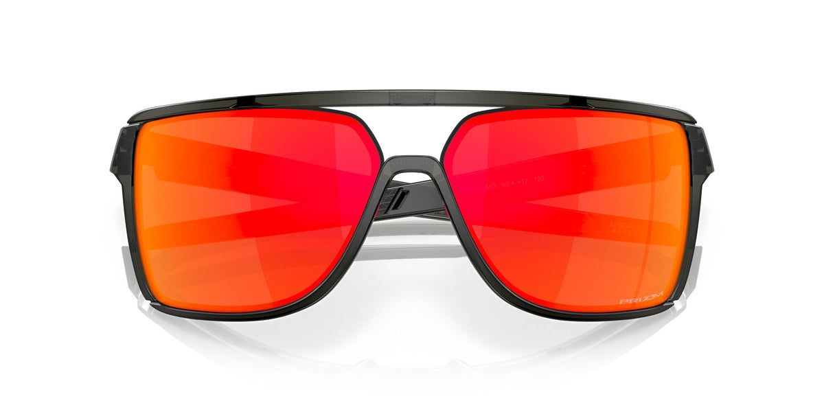 Oakley Castel 0OO9147 914705 63 Matte Grey Smoke / Prizm Ruby 63 / Plastic / Plastic
