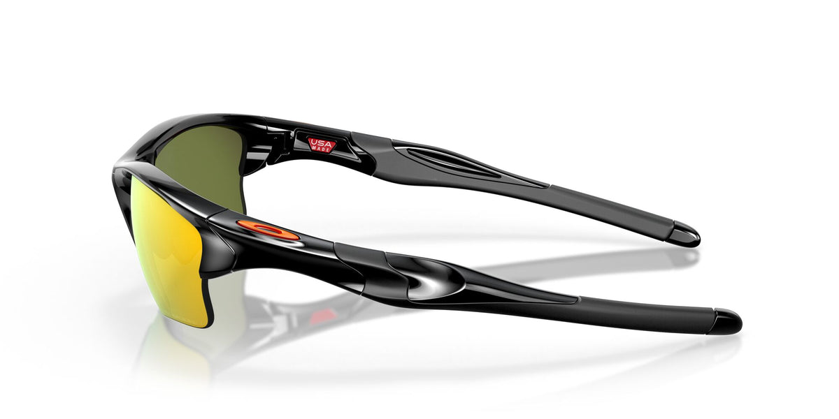 Oakley Half Jacket 2.0 Xl 0OO9154 915416 62 Polished Black / Fire Iridium Polarized 62 / Polycarbonate / O_matter / Molded