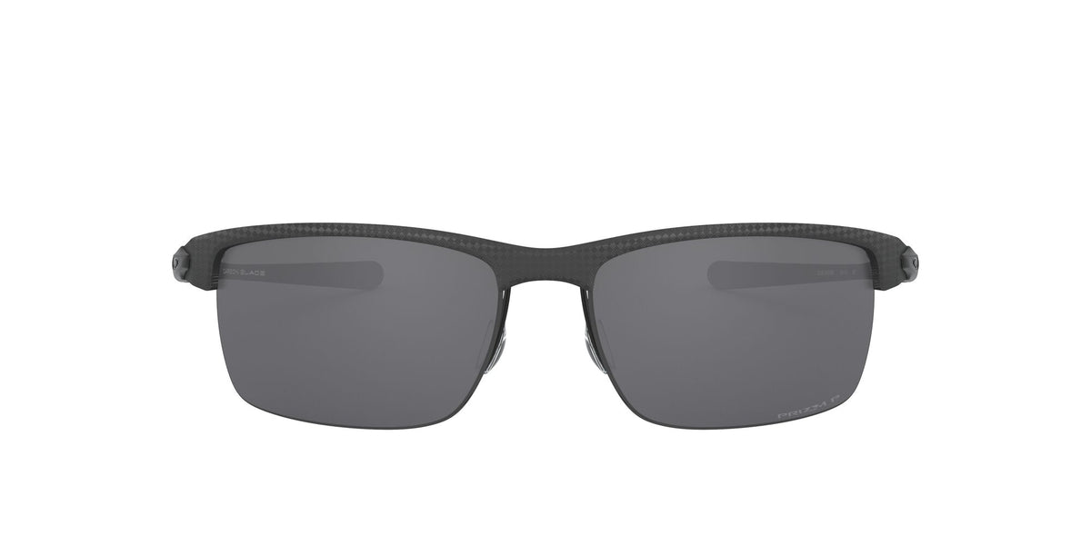 OO 9174 Oakley Carbon Blade Matte Carbon Fiber / Prizm Black Polarised 66 66 / Plastic / Metal