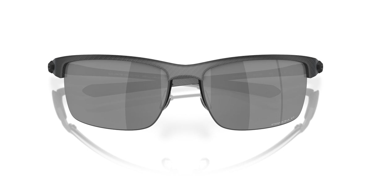 OO 9174 Oakley Carbon Blade Matte Carbon Fiber / Prizm Black Polarised 66 66 / Plastic / Metal