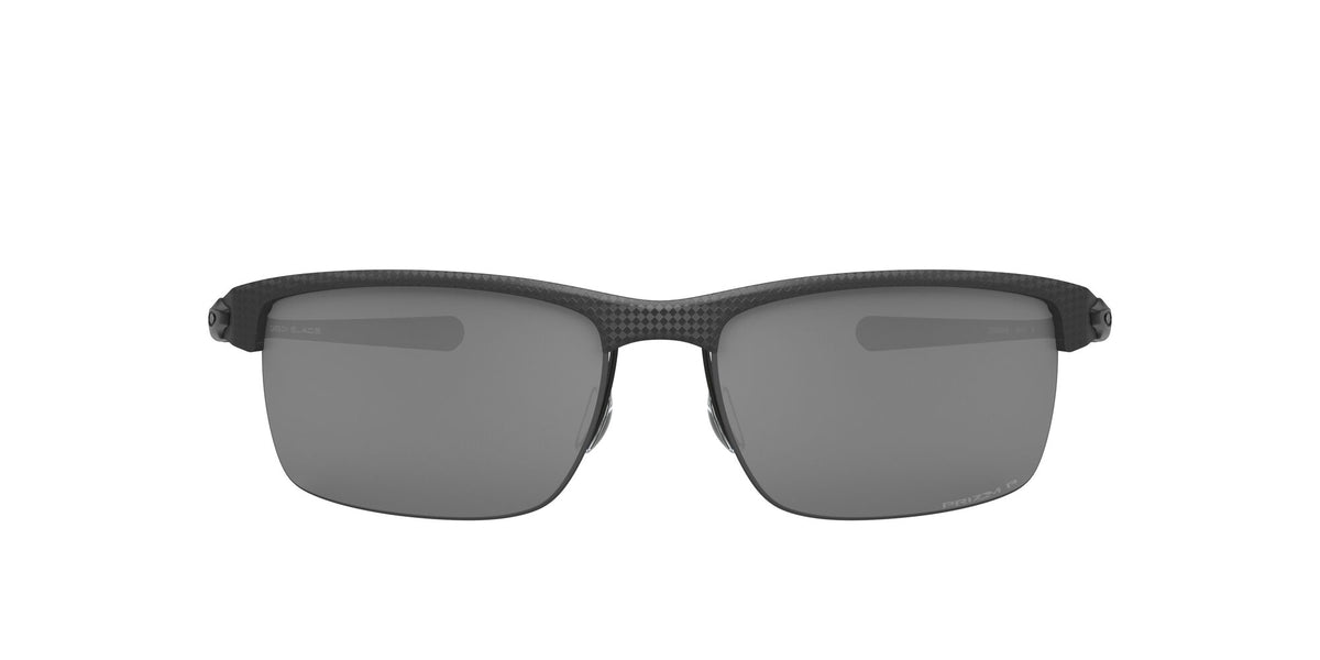 OO 9174 Oakley Carbon Blade Matte Carbon Fiber / Prizm Black Polarised 66 66 / Plastic / Metal