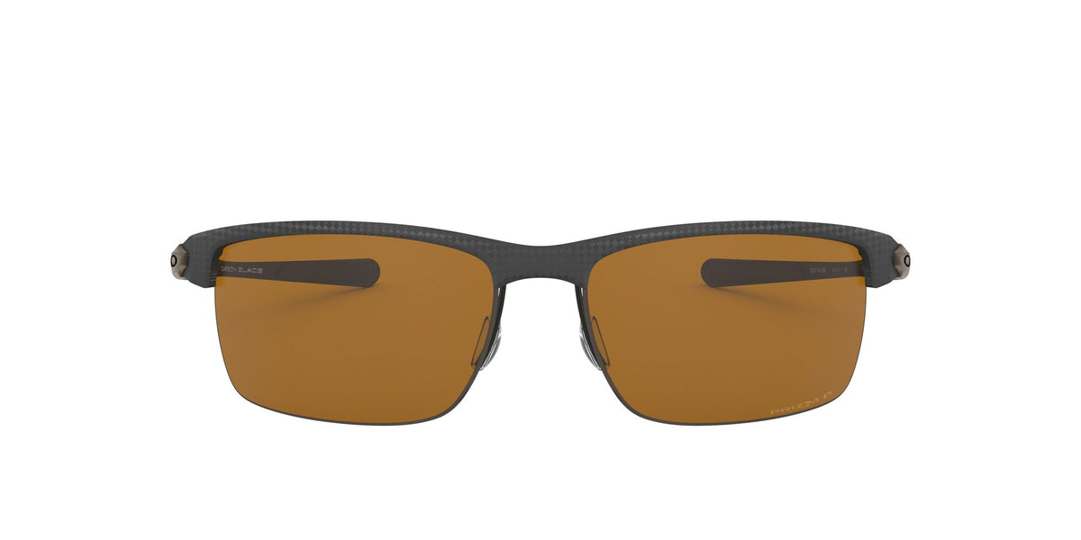 OO 9174 Oakley Carbon Blade Matte Carbon Fiber / Prizm Tungsten Polarised 66 66 / Plastic / Metal