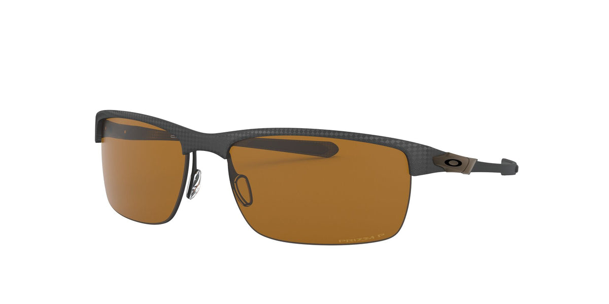 OO 9174 Oakley Carbon Blade Matte Carbon Fiber / Prizm Tungsten Polarised 66 66 / Plastic / Metal