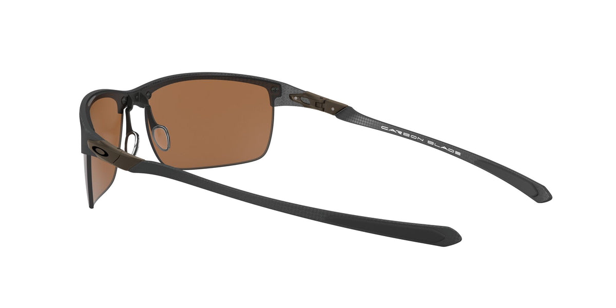 OO 9174 Oakley Carbon Blade Matte Carbon Fiber / Prizm Tungsten Polarised 66 66 / Plastic / Metal