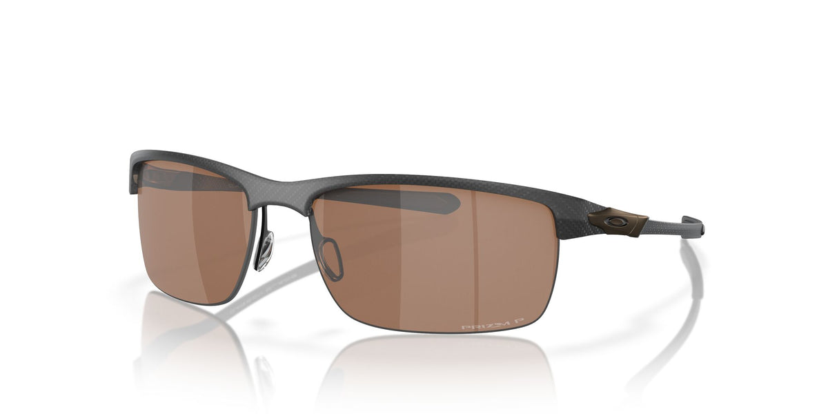 OO 9174 Oakley Carbon Blade Matte Carbon Fiber / Prizm Tungsten Polarised 66 66 / Plastic / Metal