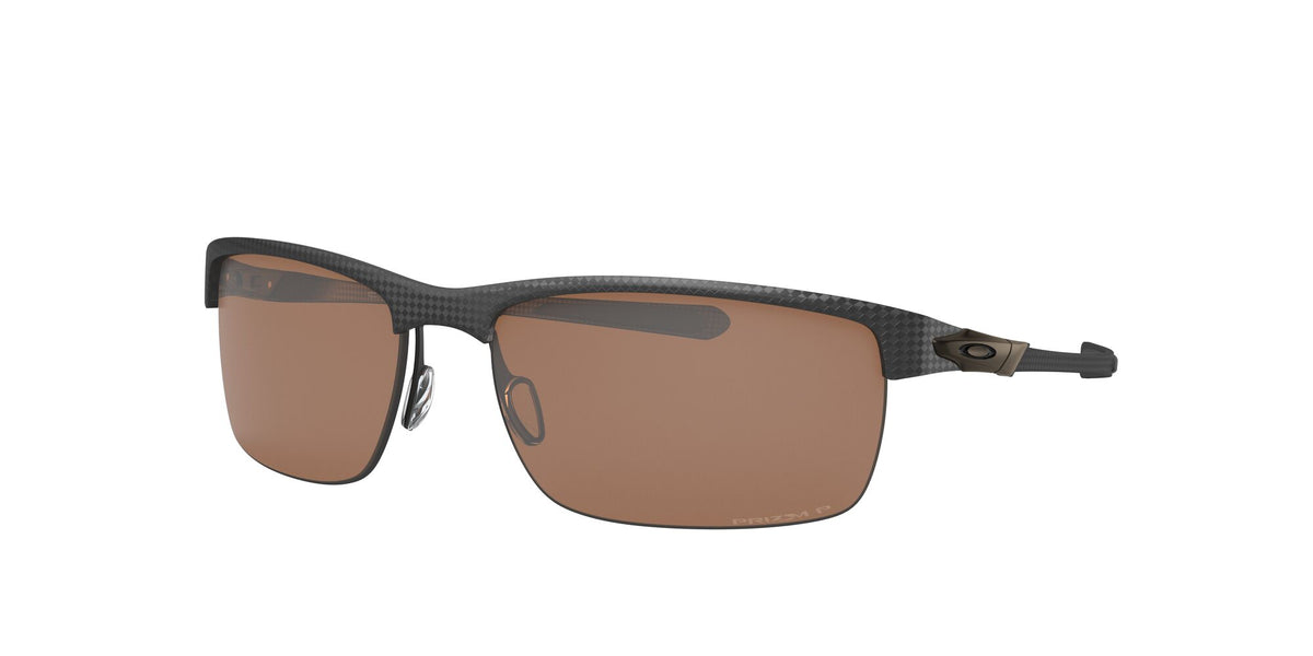 OO 9174 Oakley Carbon Blade Matte Carbon Fiber / Prizm Tungsten Polarised 66 66 / Plastic / Metal