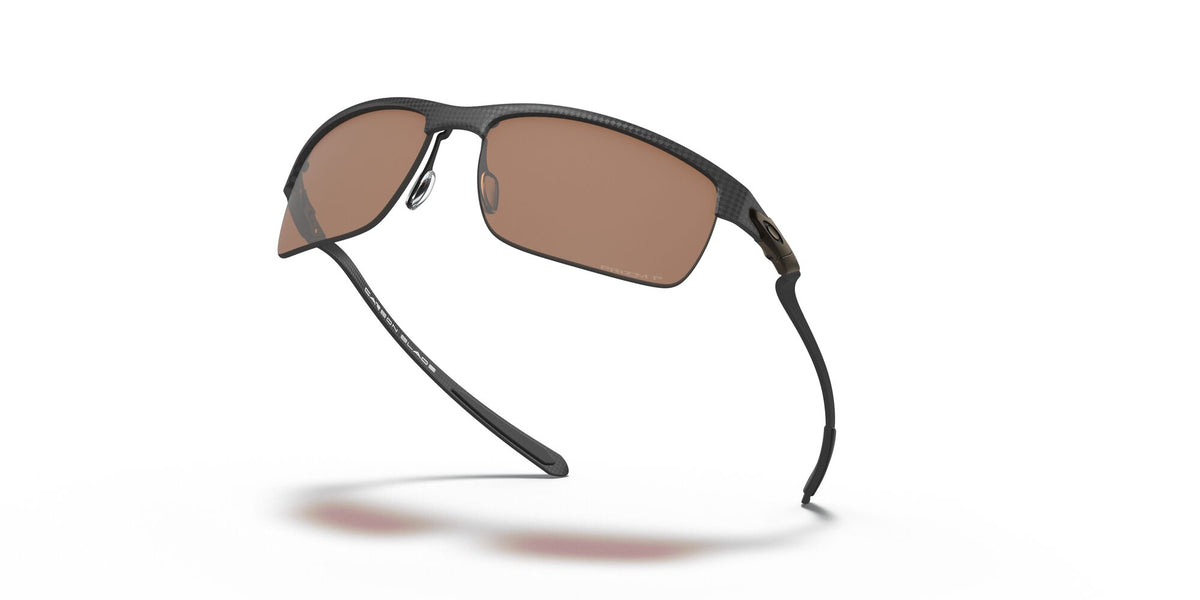 OO 9174 Oakley Carbon Blade Matte Carbon Fiber / Prizm Tungsten Polarised 66 66 / Plastic / Metal