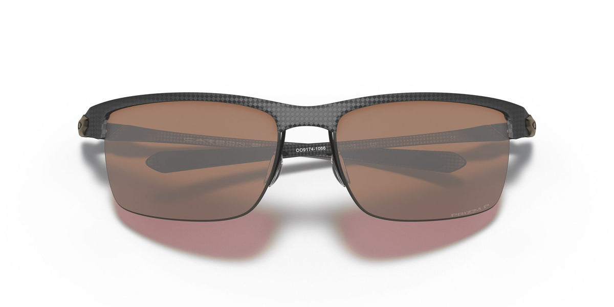 OO 9174 Oakley Carbon Blade Matte Carbon Fiber / Prizm Tungsten Polarised 66 66 / Plastic / Metal