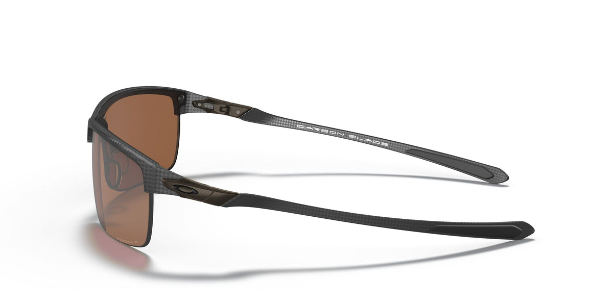 OO 9174 Oakley Carbon Blade Matte Carbon Fiber / Prizm Tungsten Polarised 66 66 / Plastic / Metal