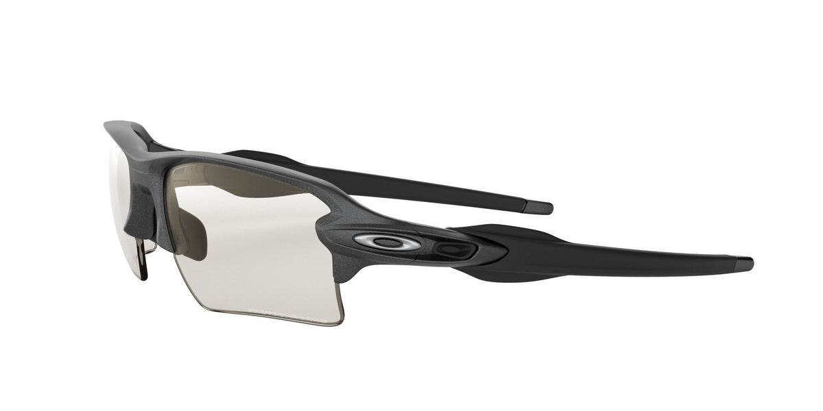 Oakley Flak 2.0 Xl 0OO9188 918816 59 Steel / Clear to Black Iridium Photochromic 59