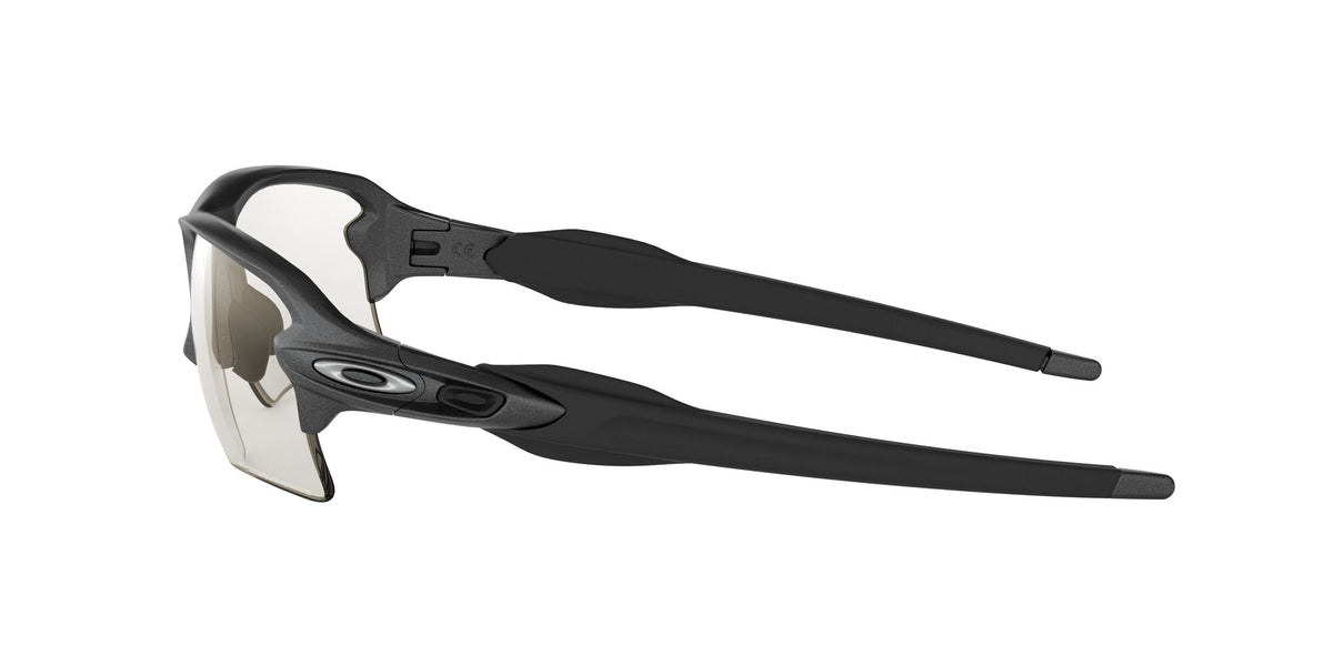 Oakley Flak 2.0 Xl 0OO9188 918816 59 Steel / Clear to Black Iridium Photochromic 59