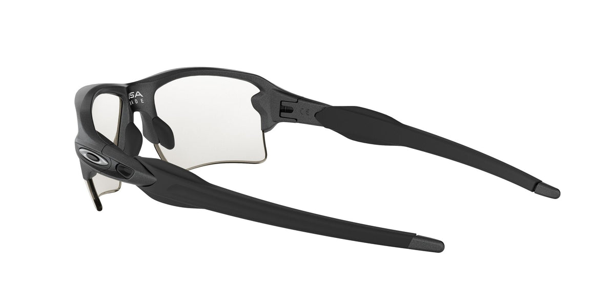 Oakley Flak 2.0 Xl 0OO9188 918816 59 Steel / Clear to Black Iridium Photochromic 59