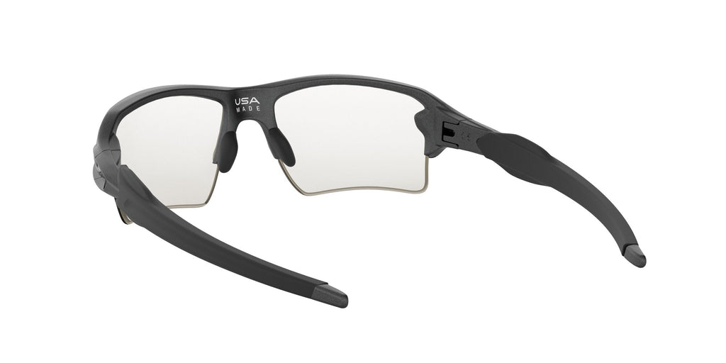 Oakley Flak 2.0 Xl 0OO9188 918816 59 Steel / Clear to Black Iridium Photochromic 59