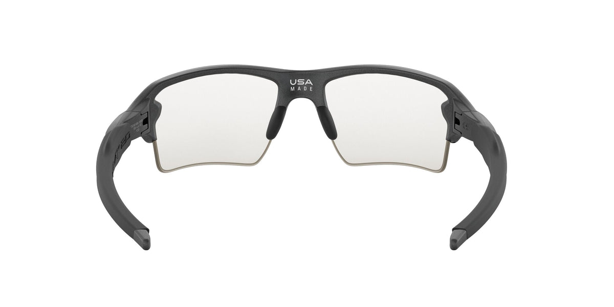 Oakley Flak 2.0 Xl 0OO9188 918816 59 Steel / Clear to Black Iridium Photochromic 59