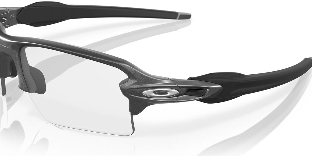 Oakley Flak 2.0 Xl 0OO9188 918816 59 Steel / Clear to Black Iridium Photochromic 59