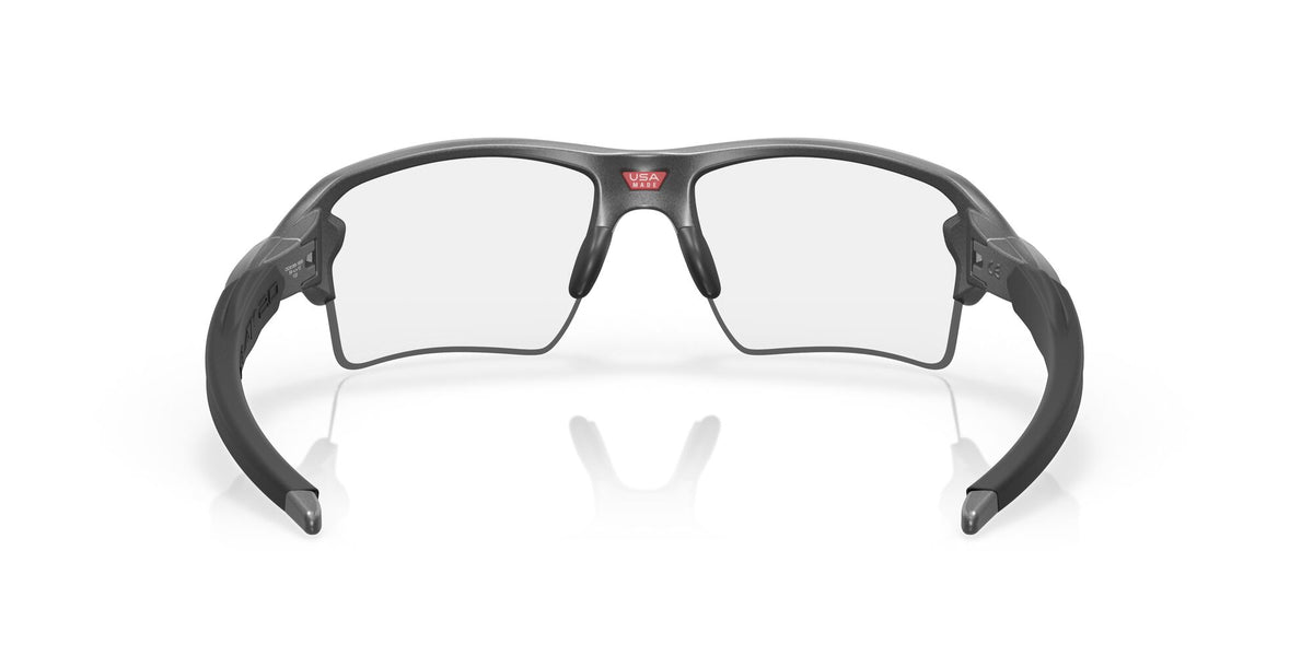 Oakley Flak 2.0 Xl 0OO9188 918816 59 Steel / Clear to Black Iridium Photochromic 59