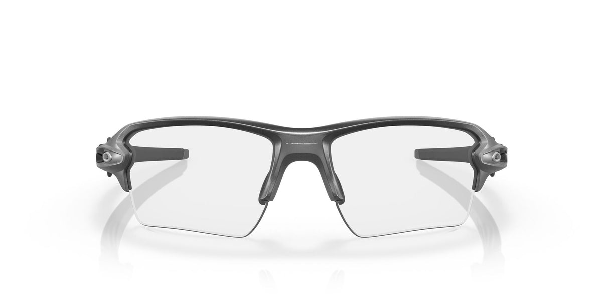 Oakley Flak 2.0 Xl 0OO9188 918816 59 Steel / Clear to Black Iridium Photochromic 59