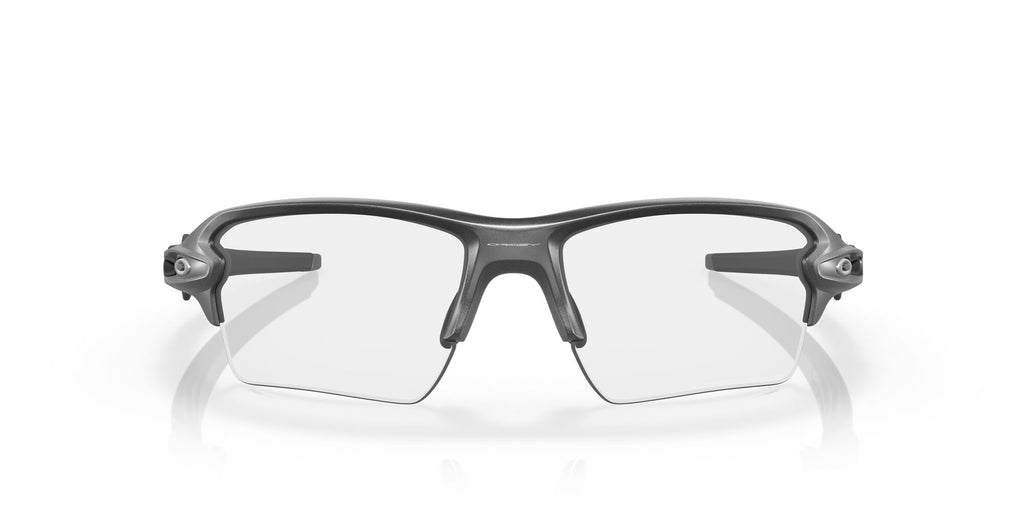 Oakley Flak 2.0 Xl 0OO9188 918816 59 Steel / Clear to Black Iridium Photochromic 59