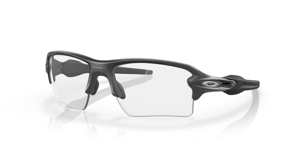 Oakley Flak 2.0 Xl 0OO9188 918816 59 Steel / Clear to Black Iridium Photochromic 59
