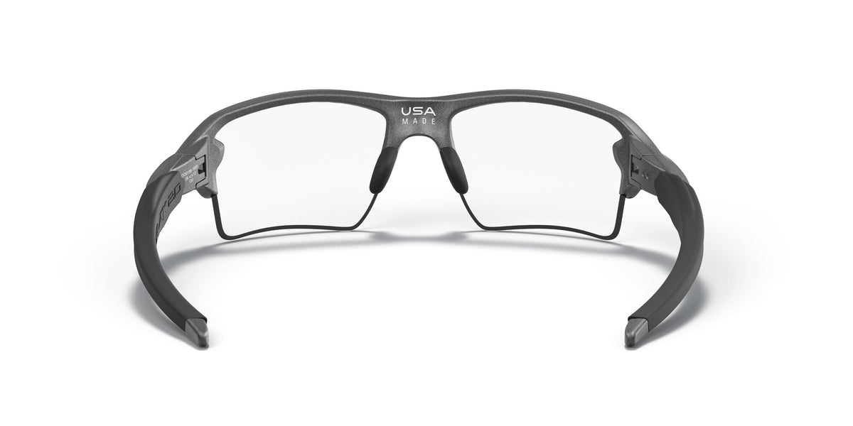 Oakley Flak 2.0 Xl 0OO9188 918816 59 Steel / Clear to Black Iridium Photochromic 59