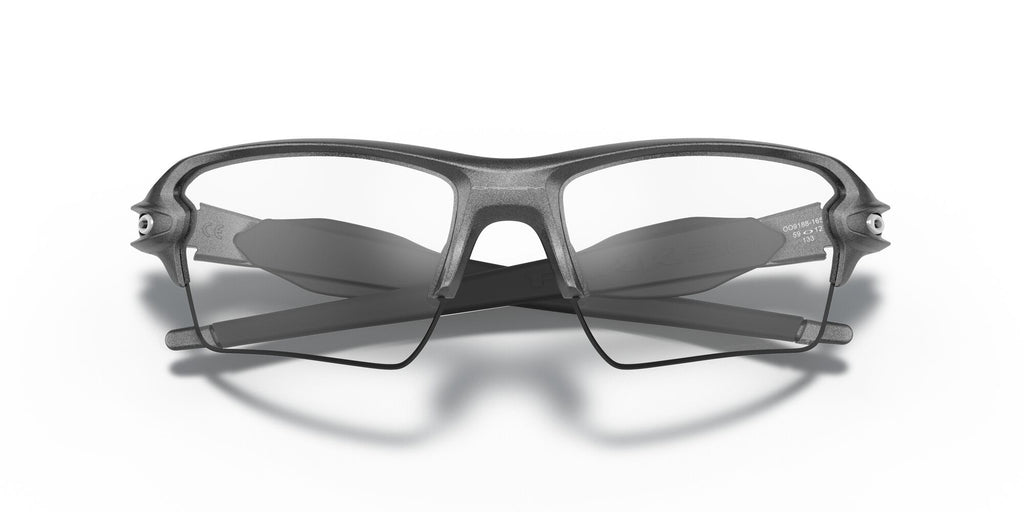 Oakley Flak 2.0 Xl 0OO9188 918816 59 Steel / Clear to Black Iridium Photochromic 59