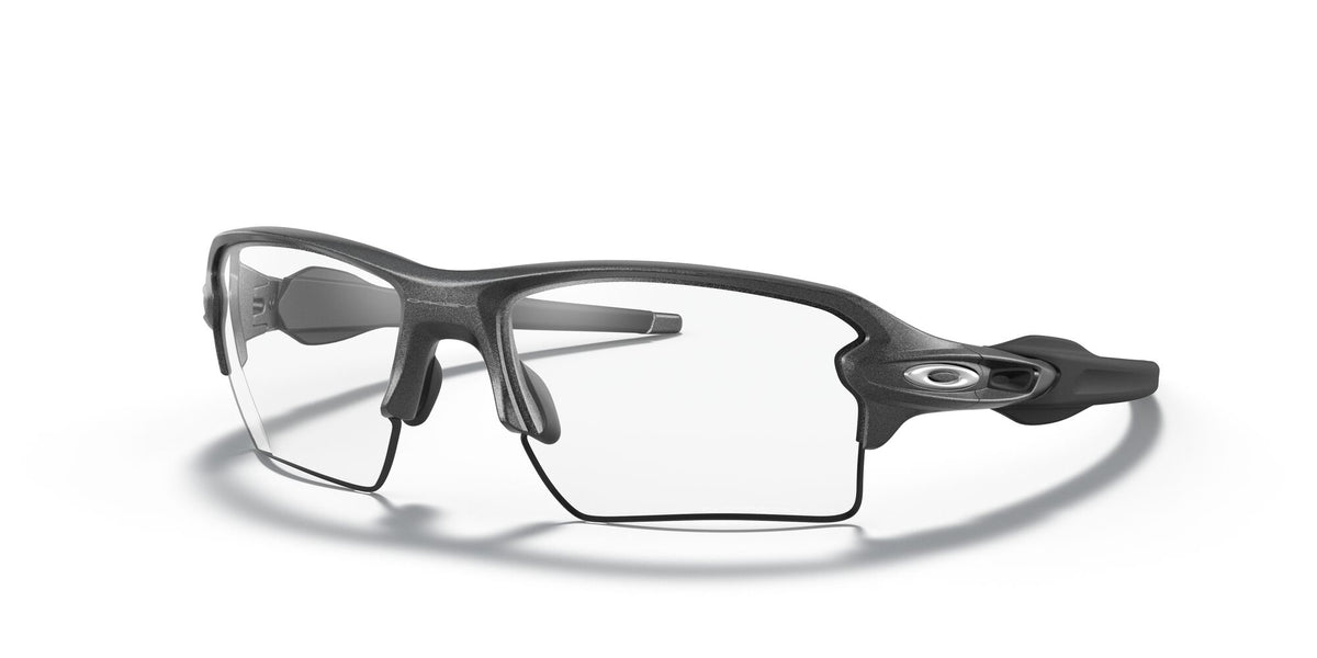 Oakley Flak 2.0 Xl 0OO9188 918816 59 Steel / Clear to Black Iridium Photochromic 59