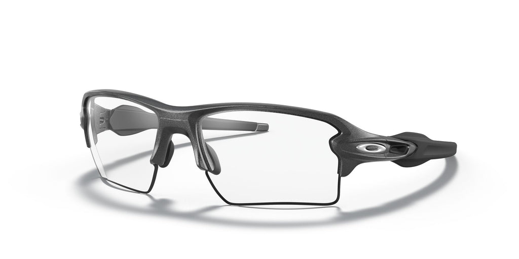 Oakley Flak 2.0 Xl 0OO9188 918816 59 Steel / Clear to Black Iridium Photochromic 59