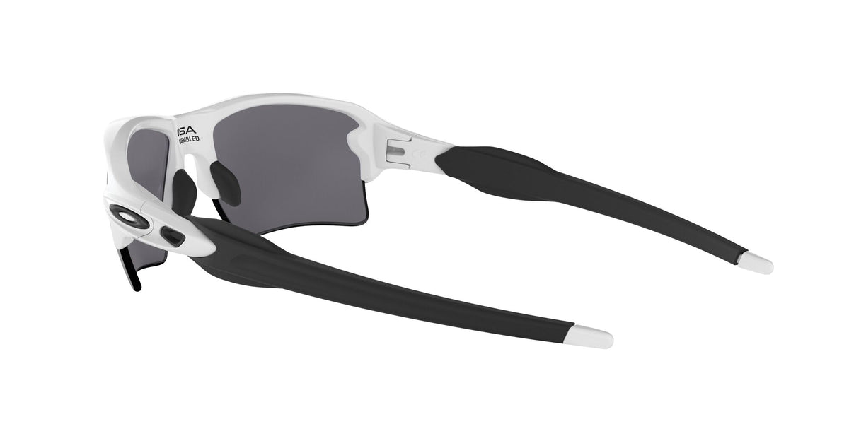 Oakley Flak 2.0 Xl 0OO9188 918881 59 Polished White / Prizm Black Polarized 59